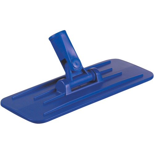 Boardwalk Swivel Pad Holder, Plastic, Blue, 4 x 9, 12/Carton - Swivel, Heavy Duty - Blue - Plastic - 12 / Carton