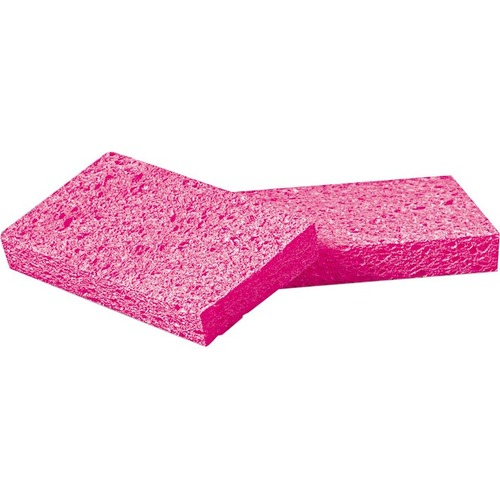 Boardwalk Sponge - 6.5" Height x 3.6" Width x 900 mil Thickness - 48 / Carton - Cellulose - Pink