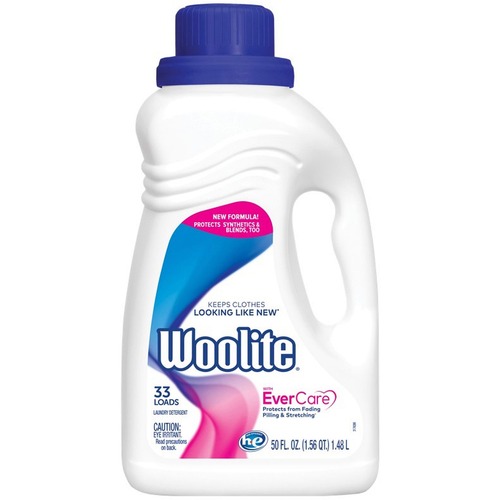 Woolite Clean/Care Detergent - 50 fl oz (1.6 quart) - 6 / Carton - Yellow