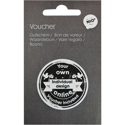 Consolidated Stamp Cosco Nio Personalized Stamp Voucher - 2.8" Width x 4.3" Height x 0.1" Length - 1 Each - Black