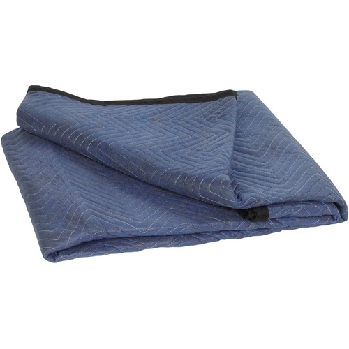 BOX Economy Moving Blanket - 72" Width x 80" Height - Blue - 6