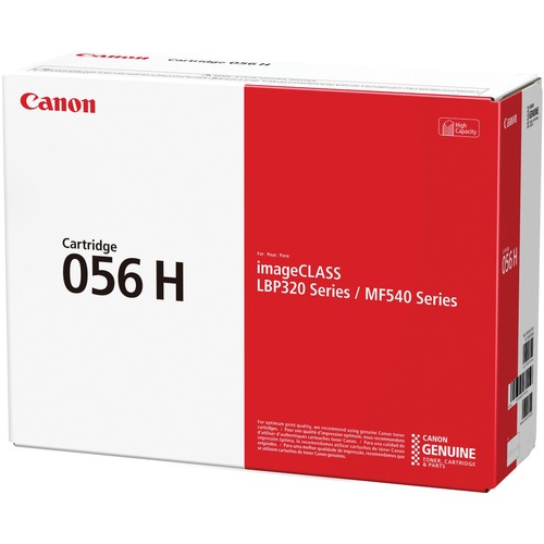 Canon 056 Original High Yield Laser Toner Cartridge - Black - 1 Each - 21000 Pages