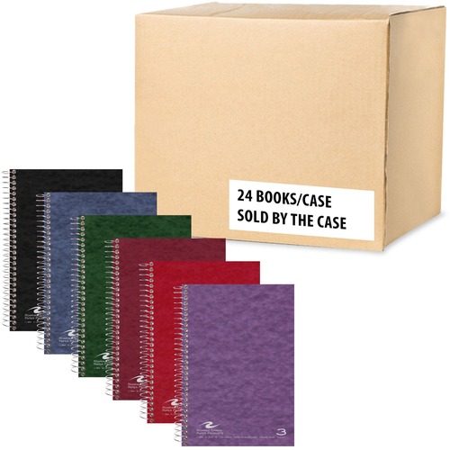Picture of Roaring Spring College Ruled Three Subject Spiral Wirebound Notebook