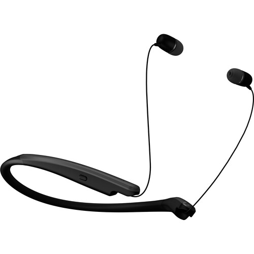 LG TONE Flex HBS-XL7 Bluetooth Wireless Stereo Headset - Stereo - Wireless - Bluetooth - Behind-the-neck, Earbud - Binaural - In-ear - MEMS Technology Microphone - Black