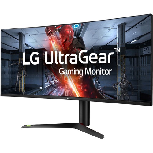 LG UltraGear 38GL950G-B 38" Class UW-QHD+ Curved Screen Gaming LCD Monitor - 21:9 - 37.5" Viewable - Nano In-plane Switching (Nano IPS) Technology - 3840 x 1600 - 1.07 Billion Colors - G-sync - 450 Nit Typical - 1 ms - GTG (Fast) Refresh Rate - HDMI - Dis