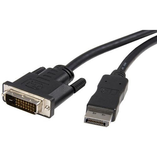 StarTech.com 10-Pack 6ft DisplayPort to DVI Cable - 1080p DisplayPort 1.2 to DVI-D Video Adapter Cable - Passive DP++ to DVI Digital Cable - DisplayPort 1.2 to DVI-D adapter cable connects DP++ source to DVI display/monitor | 1920x1200 or 1080p@60Hz | EDI