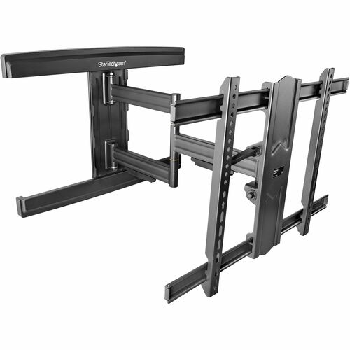 StarTech.com TV Wall Mount for up to 80" VESA Mount Displays - Low Profile Full Motion TV Mount - Heavy Duty Adjustable Articulating Arm - Adjustable TV wall mount bracket for large 80 inch (110lb) VESA mount displays/curved TVs - Swivel/tilt/rotate/exten