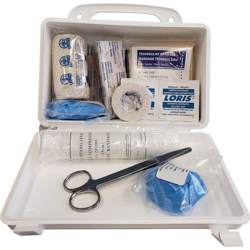 Impact Products First Aid Kit - 10" (254 mm) Height x 15" (381 mm) Width x 18" (457.20 mm) Length - Plastic Case - 1 Each