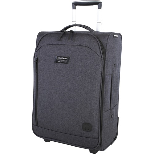 Swissgear Getaway Carrying Case (Carry On) for 13" Notebook - Gray - Handle, Telescoping Handle - 21.50" (546.10 mm) Height x 14.40" (365.76 mm) Width x 10.20" (259.08 mm) Depth - 1 Pack