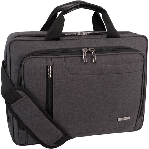 Roots Carrying Case (Briefcase) for 15.6" Notebook - Scuff Resistant, Scratch Resistant, Anti-slip - Shoulder Strap, Handle, Trolley Strap 