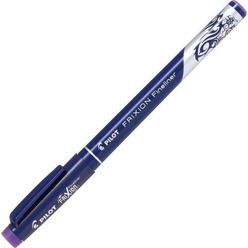 Pilot FriXion Fineliner - Fine Pen Point - Purple Water Based Ink - 1 Each - Felt-tip/Porous Point Pens - PILSWFFPE