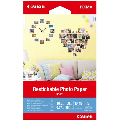 Canon Photo Paper - 4" x 6" - 260 g/m² Grammage - Matte - 1 Each