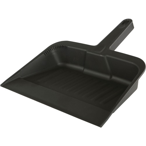 Globe 12 " Plastic Dust Pan Black - Plastic - Black - 1 Each - Dust Pans - GCP3005