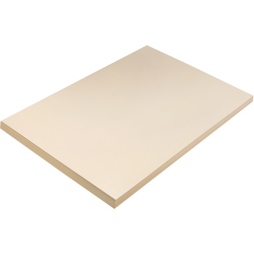 Pacon Manila Lightweight Tagboard  12" x 18", 100 Sheets Per Pack