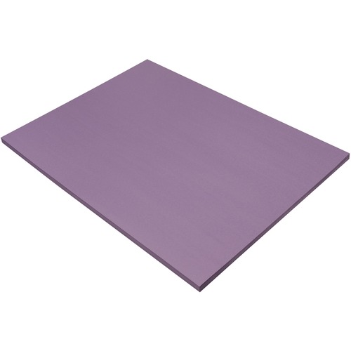 SunWorks Construction Paper - 18" x 24" - 50 Sheets - Violet