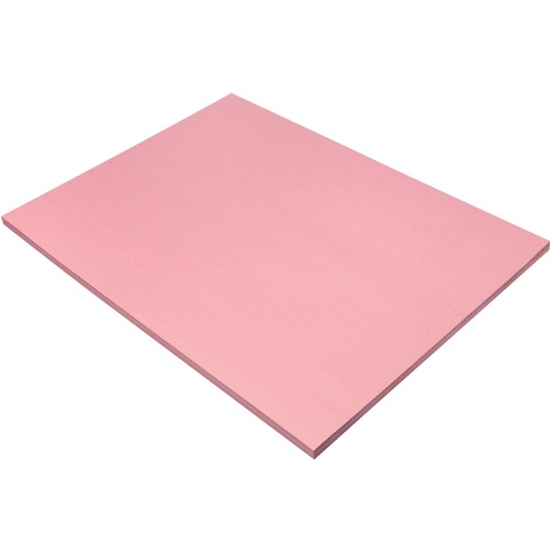 SunWorks Construction Paper - 18" x 24" - 50 Sheets - Pink - Construction Paper - BAYOC34714