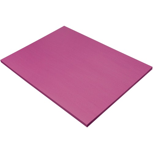 SunWorks Construction Paper - 18" x 24" - 50 Sheets - Magenta - Construction Paper - BAYOC34719