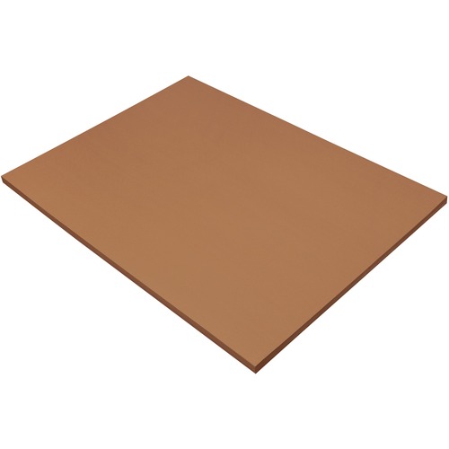 SunWorks Construction Paper - 18" x 24" - 50 Sheets - Brown - Construction Paper - BAYOC34732