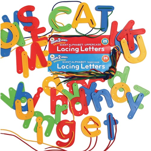 Ready2Learn Upper/Lower Lacing Alphabets Combo - Creative Learning - CEI6903