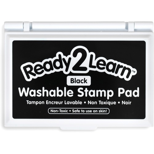 Ready2Learn Washable Stamp Pad - Black Ink - 1 Each