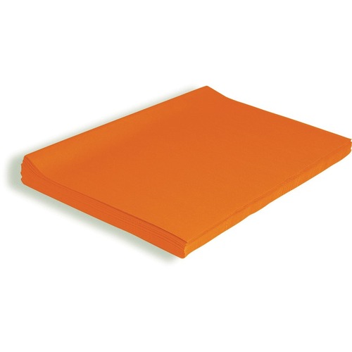 KolorFast Art/Craft Tissue Paper - Artwork, Wrapping - 20" (508 mm)Width x 30" (762 mm)Length - 24 / Pack - Orange - Paper
