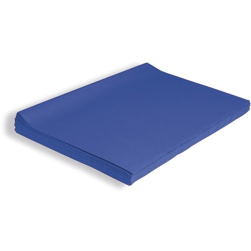 KolorFast Art/Craft Tissue Paper - Artwork, Wrapping - 20" (508 mm)Width x 30" (762 mm)Length - 24 / Pack - Dark Blue - Paper - Tissue Paper - BAYOC23128