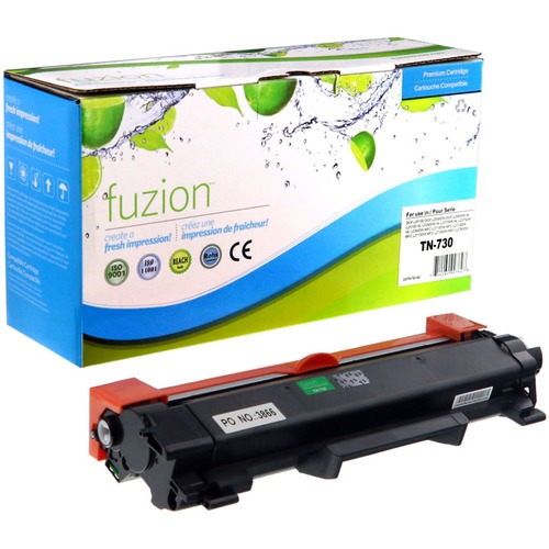 Fuzion Toner Cartridge - Alternative for Brother TN730 - Black - Laser - 1200 Pages - 1 Each