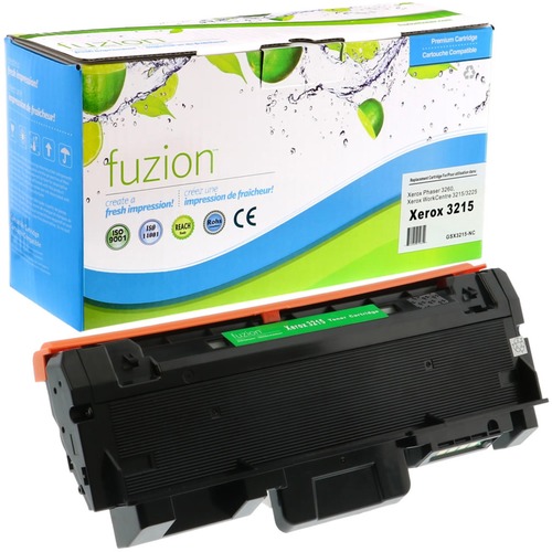 fuzion Toner Cartridge - Alternative for Xerox - Black - Laser - 3000 Pages - 1 Each