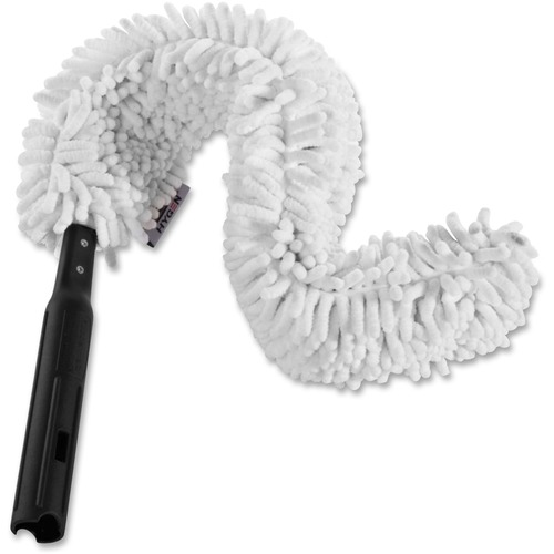 Rubbermaid Commercial Quick Connect Flexi Wand Duster - 1.1" Width x 28.4" Length - MicroFiber - 6 / Carton