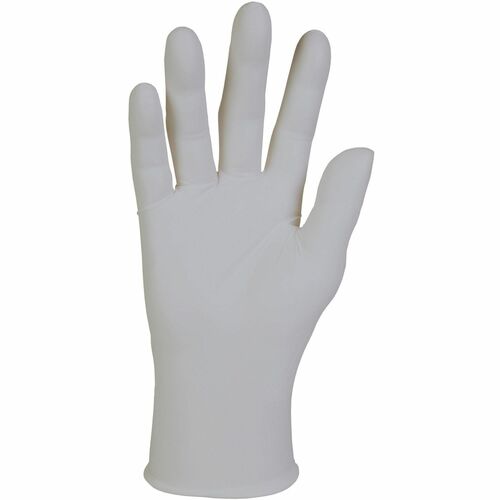 Kimberly-Clark Professional Sterling Nitrile Exam Gloves - Small Size - For Right/Left Hand - Light Gray - Latex-free, Powder-free, Textured Fingertip, Beaded Cuff, Non-sterile, Disposable, Environmentally Safe, Powder-free, Textured Fingertip - For Labor