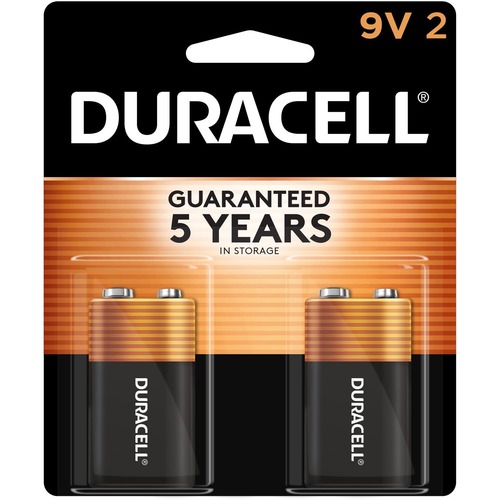 Duracell CopperTop Battery - For Toy, Remote Control, Flashlight, Clock, Radio - 9V - 9 V DC - Alkaline - 24 / Carton