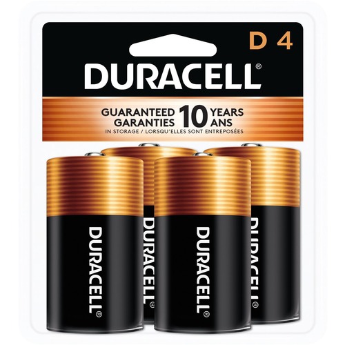 Duracell Coppertop Alkaline D Batteries - For Toy, Remote Control, Flashlight, Calculator, Clock, Radio - D - Alkaline - 48 / Carton