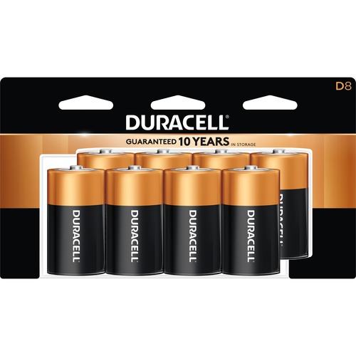 Duracell Coppertop Alkaline D Batteries - For Toy, Remote Control, Flashlight, Calculator, Clock, Radio - D - Alkaline - 96 / Carton