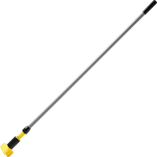 Rubbermaid Commercial Gripper 54" Fiberglass Mop Handle - 54" Length - Yellow - Fiberglass - 12 / Carton