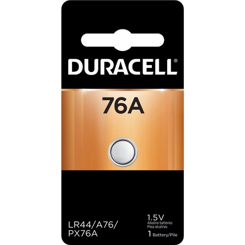 Duracell 76A Special Application Battery - For Glucose Monitor, Electronic Device, Security Device, Health/Fitness Monitoring Equipment - 76A - 1.5 V 