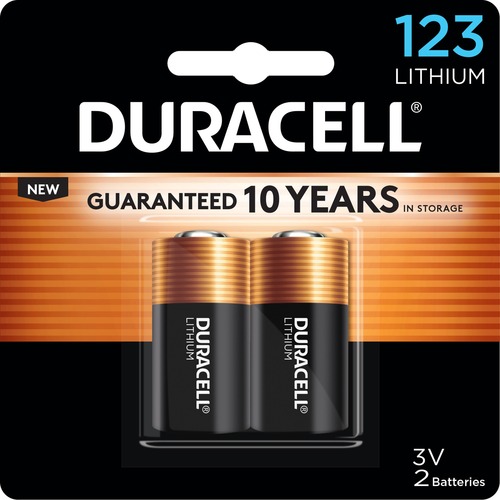 Duracell Lithium Photo Battery 2-Packs - For Camera, Photo Equipment - 3 V DC - 72 / Carton