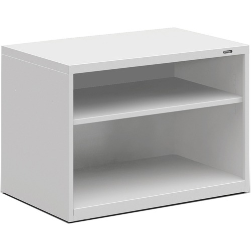 Offices To Go 1 1/2 High Open Shelf - 30" x 19.3" x 21.3"Left/Right Side - Material: Laminate Top - Finish: Designer White - Open Shelf Files - GLBM19301XSNDWT