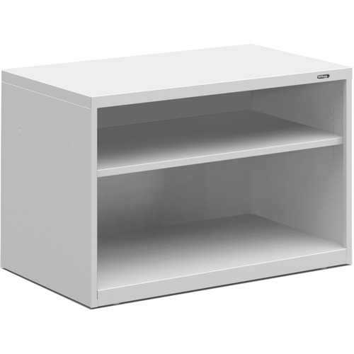Offices To Go 1 1/2 High Open Shelf - 36" x 19.3" x 21.3"Left/Right Side - Material: Laminate Top - Finish: Designer White - Open Shelf Files - GLBM19361XSNDWT