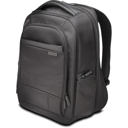Kensington Contour 2.0 Carrying Case (Backpack) for 15.6" Notebook - Black - Puncture Resistant, Drop Resistant - Handle, Shoulder Strap - 1 Pack