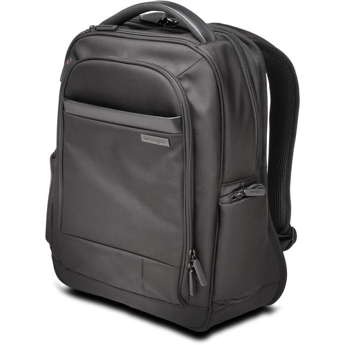 Kensington Contour 2.0 Carrying Case (Backpack) for 14" Notebook - Black - Puncture Resistant, Drop Resistant - Handle, Shoulder Strap - 1 Pack