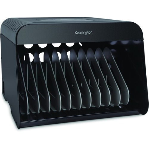 Kensington Charging Cabinet - Up to 14" Screen Support - Black - Multimedia Player Chargers - KMW62878