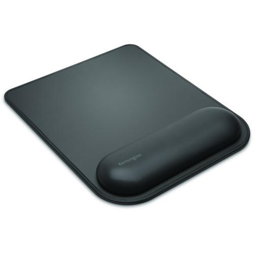 Kensington ErgoSoft Mouse Pad - Black - Gel Cushion - Anti-slip, Skid Proof