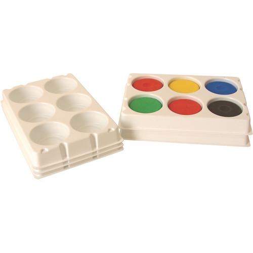 ColArt Funstuff Tempera Block Palette - Tempera - 1 Each - Polystyrene