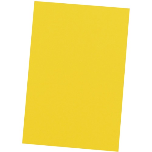 Bristol Board 2-ply, Yellow, 22" x 28" - 1 Each - Bristol Board & Poster Board - NPP0248104