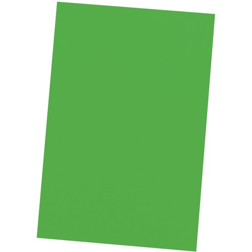 NAPP 2-Ply Bristol Board - Poster, Project, Art - 22" (558.80 mm)Width x 28" (711.20 mm)Length - 96 / Pack - Emerald Green