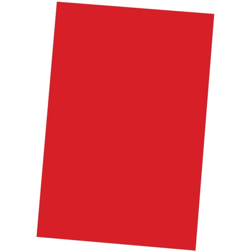 Bristol Board 2-ply, Red, 22" x 28" - 1 Each - Bristol Board & Poster Board - NPP0248117