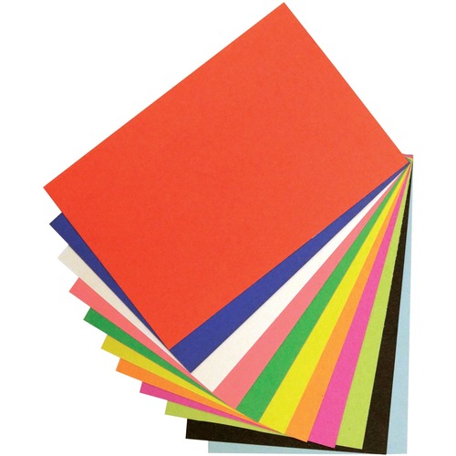 Pastel Color Card Stock Paper | 50 per Pack | 67lb Vellum Bristol Cardstock, Perfect for School Supplies, Holiday Crafting, Arts & Crafts | Acid 