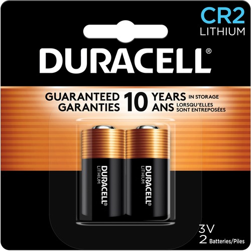 Duracell ULTRA Battery - For Camera, Flashlight, Computer, Memory Backup - CR2 - 3 V DC - 2 / Pack - Specialty Batteries - DURDLCR2B2PK