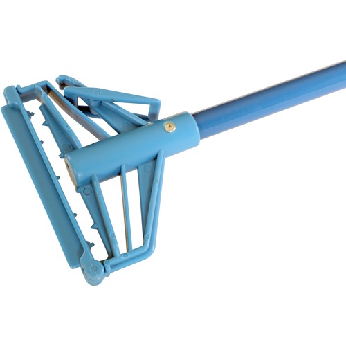 Globe Quick Release 54" Metal Mop Handle - 54" (1371.60 mm) Length - Steel - 12 / Pack - Poles & Handles - GCP3122