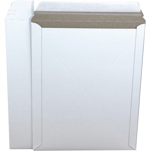 Supremex Enviro-logiX Mailer - Multipurpose - 13" Width x 18" Length - Peel & Seal - Paperboard - 100 / Pack - White